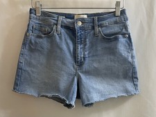 Universal Thread High Rise Midi Denim Shorts Size 6/28r