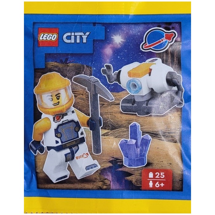 LEGO City Space Astronaut with Robot Paper Bag 952405 (SEALED) 952405