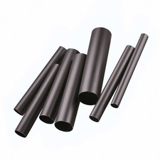 Custom Chrome Racing Steel Exhaust Tube - Mild Steel - 3 Inch Outer Diameter