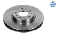 2X Bremsscheibe Vorne Meyle 515 521 5012 FÜR Volvo