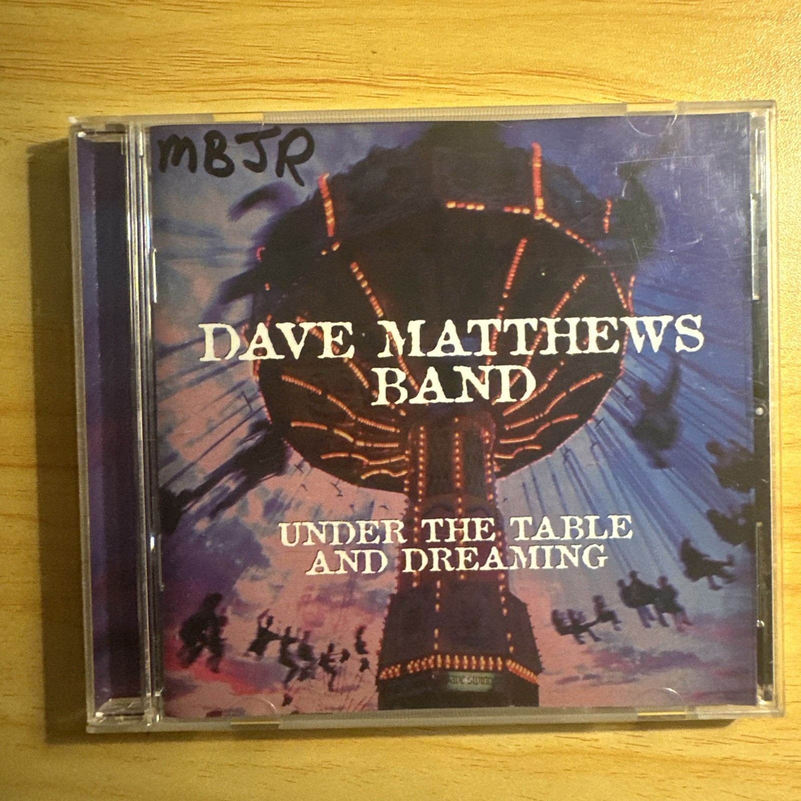 Dave Matthew's Band Under The Table And Dreaming CD 1994 BMG Writing On Cover