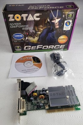 Zotac NVIDIA GeForce FX 5200  128MB DDR  AGP 8X