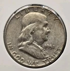 1951-P 50C 90% SILVER Franklin Half Dollar
