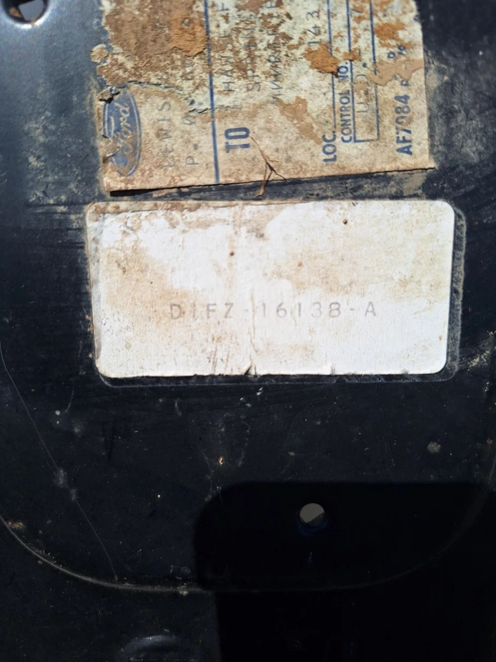 1971 - 1980 Ford Pinto Bobcat NOS Core Support New Old Stock D1FZ-16138-A Metal - Image 4 of 4