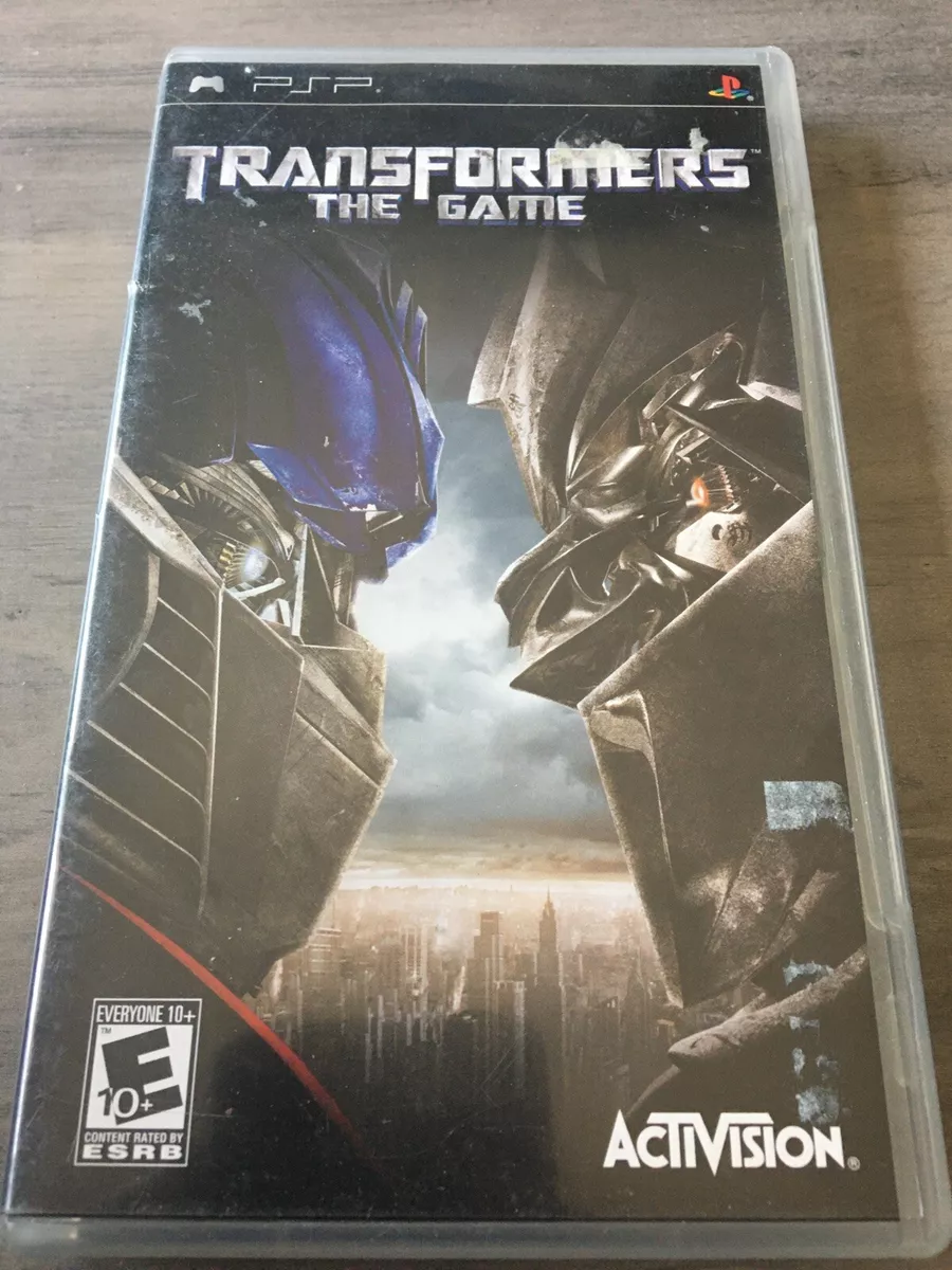 Transformers The Game Sony PlayStation Portable PSP 2007 Complete