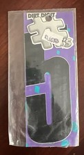 NOS "Dirt Digits" Decal #5 two pack 4&rdquo; Helmet sticker - Old School Motorcross
