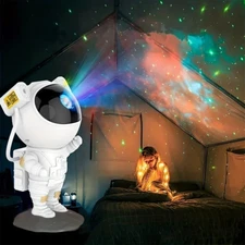 LED Galaxy Star Projector for Home Decor, Starry Sky Night Light, Astronomer