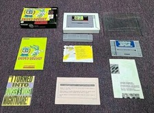 Tiny Toon Adventures Buster Busts Loose Super Nintendo (SNES) 100% Complete!