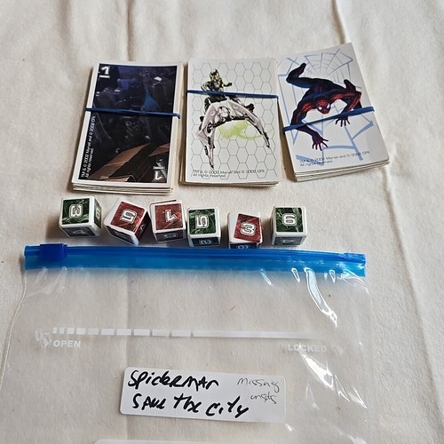 Spider-Man Saves The City Game Parts Complete Except Instructions - Picture 2 of 3