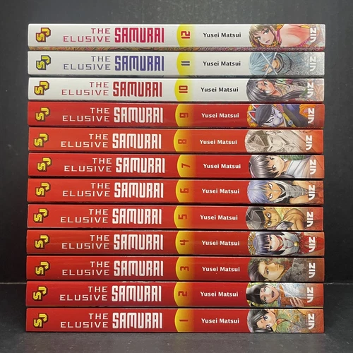 The Elusive Samurai Manga Volumes 1-12 Brand New English Authentic Viz Media