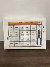 TK430 Inuslated Terminal Kit W/ Plier & Steel Case. 430 Pieces. Mize Wire Prod.
