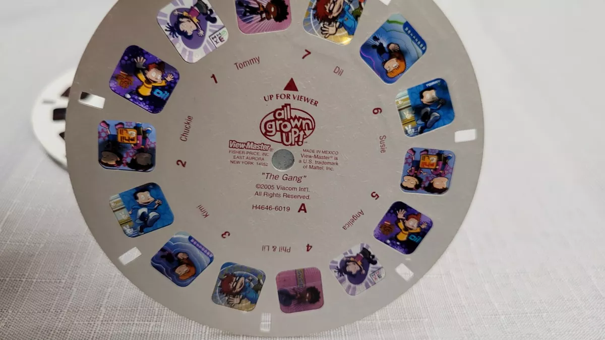 Nickelodeon Rugrats All Grown Up View-Master 3D Reels TV Show Cartoon Nick  Jr