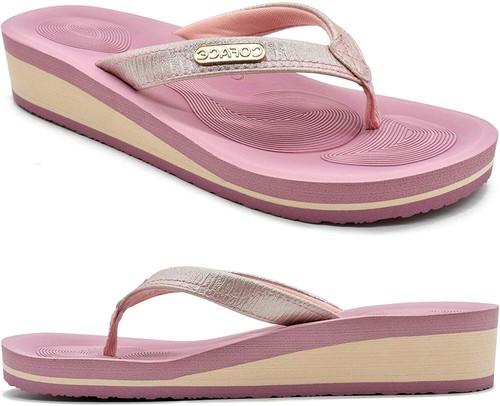 leather flip flops with arch support