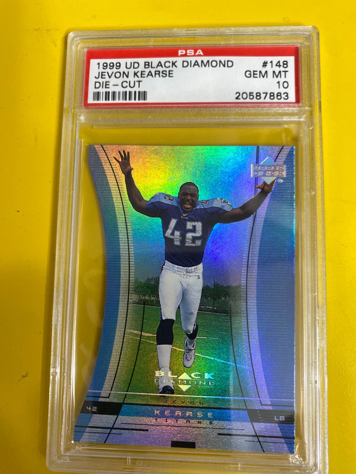 Jevon Kearse Upper Deck Black Diamond #148 Die-Cut