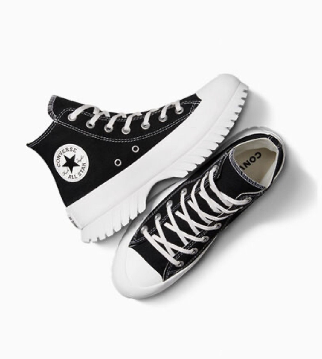 NWT Chuck Taylor All Star Lugged 2.0 Black Unisex Hi Top