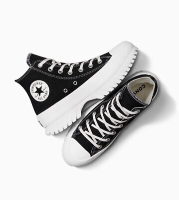 NWT Chuck Taylor All Star Lugged 2.0 Black Unisex Hi Top NWT Chuck Taylor All Star Lugged 2.0 Black Unisex Hi Top
