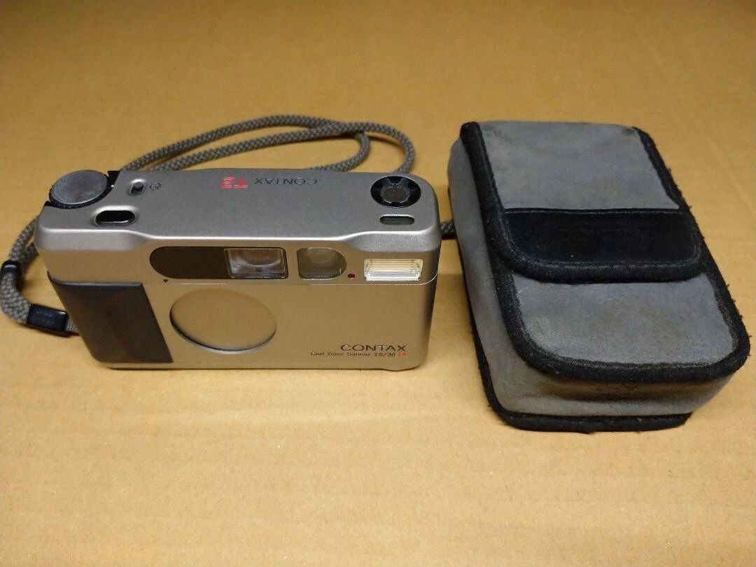 Contax T2 35mm camera, Carl Zeiss Sonnar f2.8 38mm T* lens