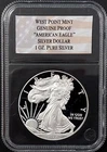 2017 W Proof American Silver Eagle in sealed plastic holder!