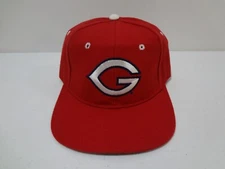 Vintage NCAA Georgetown Hoyas LOGO Fitted 7 Cap Hat 90s TOW NEW NWOT Red