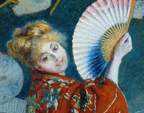 Claude Oscar Monet Camille Monet Japanese Costume 30x18 Canvas Print Unframed - Picture 2 of 4