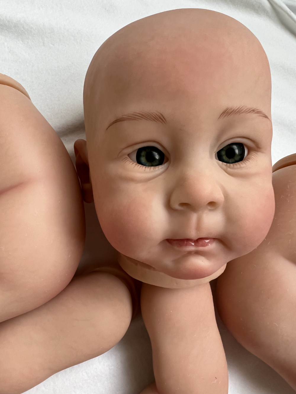 24inch Painted Reborn Doll Kits Body Parts Lifelike Baby NO 