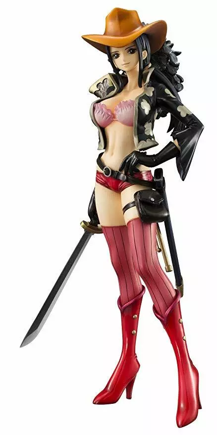 Nico Robin 9'' Anime One Piece Film Z 1/8 Scale POP Red Ver Action  Figure PVC Sexy Girl Toy