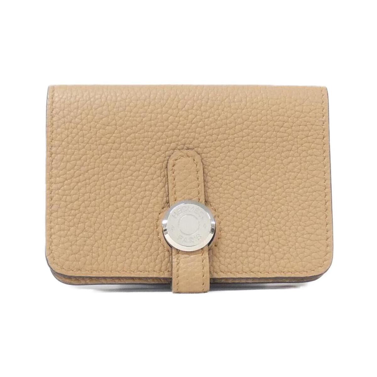 Authentic HERMES Dogon 044083CK Card Case #260-007-572-2036 Authentic HERMES Dogon 044083CK Card Case #260-007-572-2036