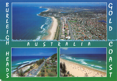 D075983 Australien. Burleigh Köpfe. Gold Coast. Rute Murray. Multi View. 1997