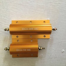 5/10 500W Watt High Power Aluminum shell Wirewound Metal Resistor 0.1-10K  Ohm