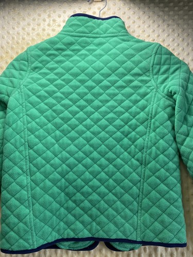 LILLY PULITZER Quilted JACKET ZIP LOGO TRIM 14 Girls KIDS Classic Excellent Cond - Picture 9 of 21