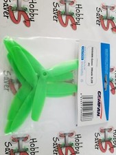 Gemfan PC Tri 3 Blade Bullnose Propellers 2CW 2CCW Green 5050