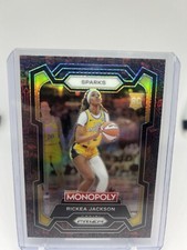 2024 Panini Prizm Monopoly WNBA - Rickea Jackson #63 Classic Icons Red Prizm...