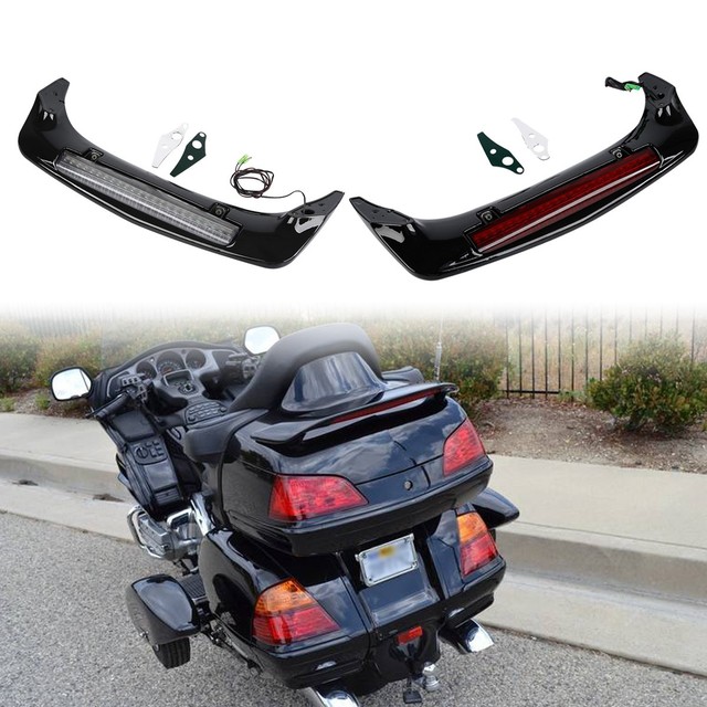 Clear/Red Trunk Spoiler LED Brake Light For Honda Tour Pak Goldwing