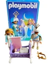 Vintage Playmobil 3835 Sultan Royal Family   Prince Princess Baby Cradle Open 95