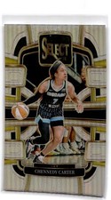 2024 Panini Select WNBA #29 Chennedy Carter Silver Prizms