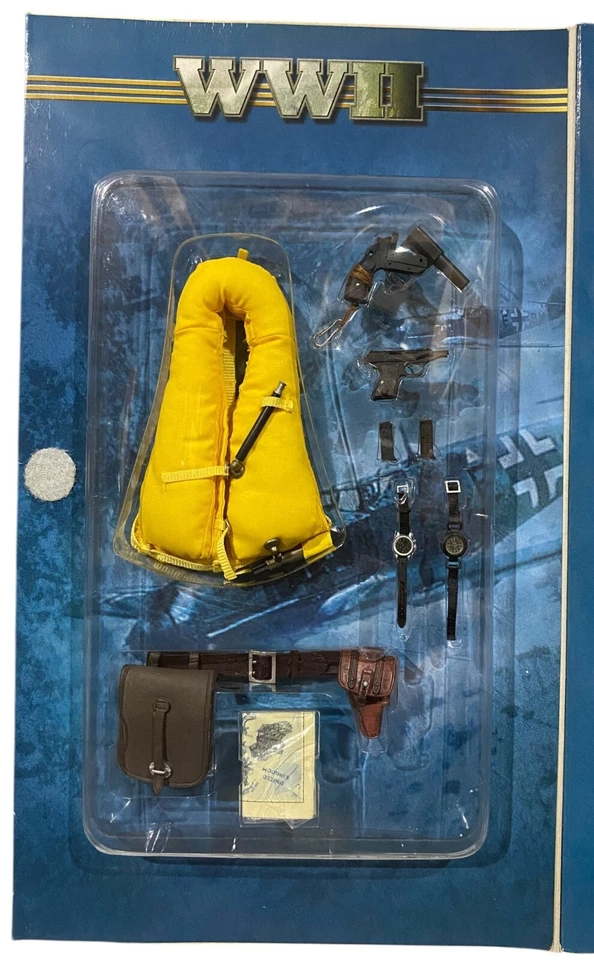 Figura Elite Force WWII Luftwaffe Fighter Pilot Major Ernst Wagner 12" 1/6 NUEVO Foto 3 de 4