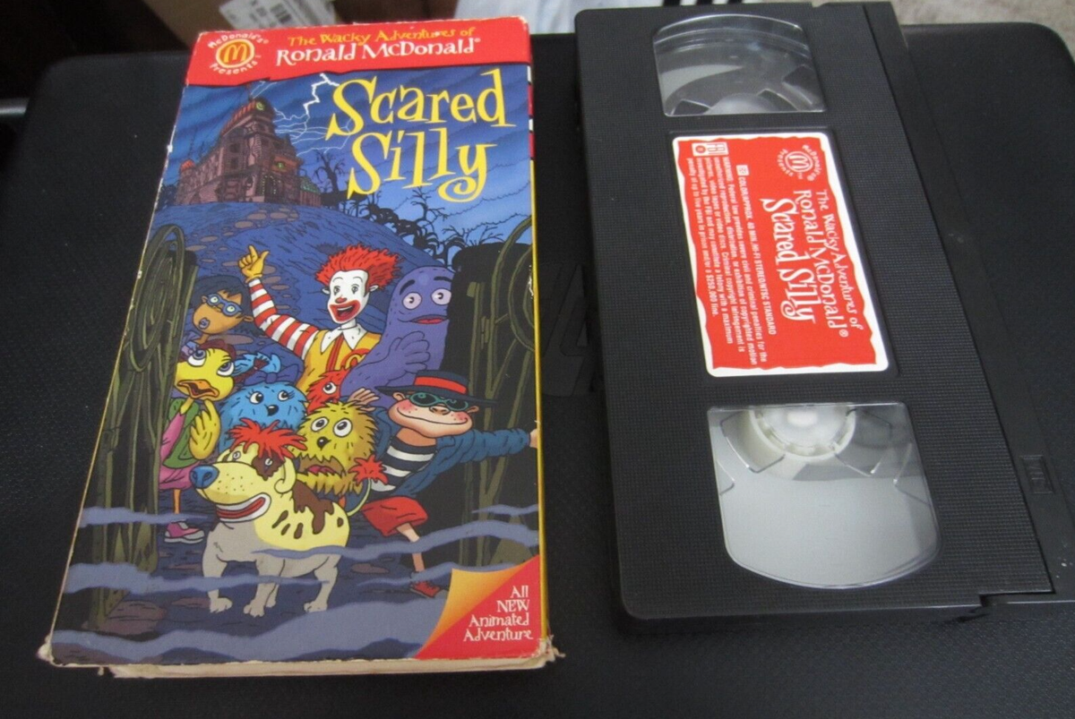 The Wacky Adventures of Ronald McDonald - Scared Silly (VHS, 1998