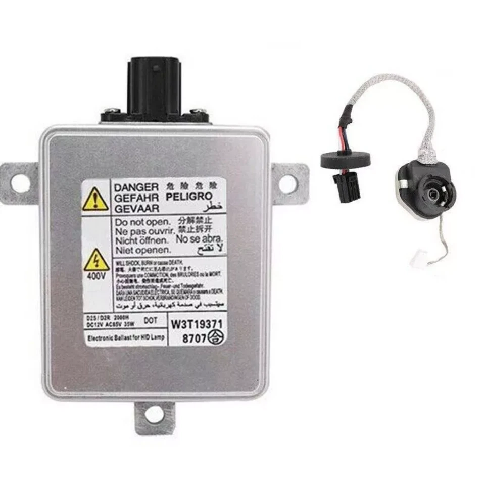 D2S HID Xenon Headlight Ballast+Connector W3T19371 For Mitsubishi Lancer Pajero - Image 2 of 4