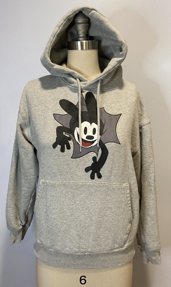 Disney Parks Oswald the Lucky Rabbit Hoodie Gray XS | eBay