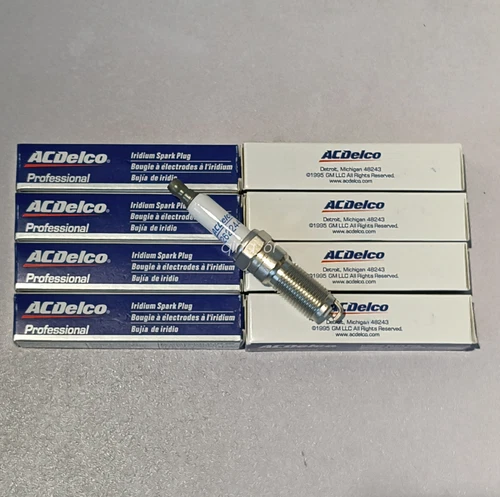 8Pcs OEM 41-114 Iridium Spark Plugs for Cadillac Chevrolet GMC ACDELCO 12622441 - Picture 3 of 6