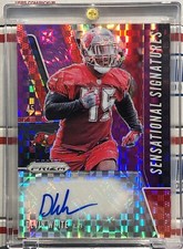 2019 PANINI PRIZM DEVIN WHITE ROOKIE, AUTO, PURPLE POWER PRIZM, SERIAL #04/49