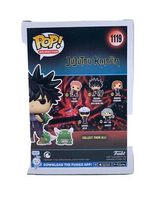 Funko Pop Megumi with Toad #1119 Jujutsu Kaisen Barnes & Noble