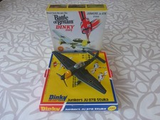 Dinky Toys 721 Junkers Ju87B Stuka Chasseur Allemand complet Meccano + 2 boites