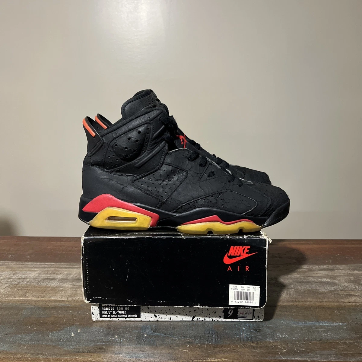 Jordan 6 OG 1991 Black Infrared for Sale - Authenticity Guaranteed 