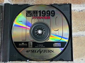 Seireki 1999 Pharaoh no Fukkatsu Sega Saturn SS Japan w/manual Obi EX DDP