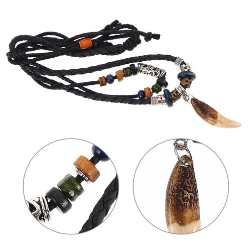 Necklace Cowboy Man Beachy Choker Necklaces Beaded for Women - Bild 4 von 12