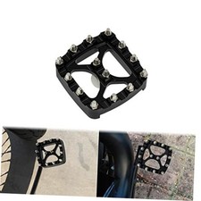 Motorcycle Brake Pedal Pad Cover MX Offroad Mini Foot Pegs Step Plate Fit Black
