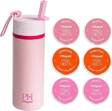 Vitapod Paris Hilton Wellness System, 22oz Bottle & 6 Pod Sampler