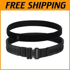 Tactical Gun Belt Molle System Heavy Duty