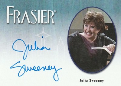 FRASIER PREMIERE EDITION - JULIA SWEENEY (ANN HODGES) B AUTOGRAMMKARTE EL